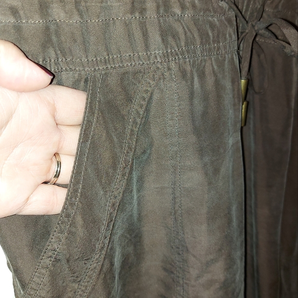 Silk Cargo Jumpsuit - Picture 8 of 12